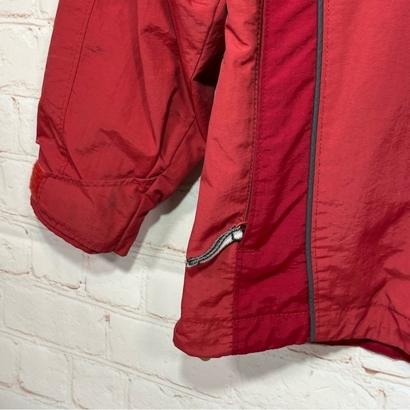 Columbia Jacket Womens Medium Red Interchange Full Zip Ski Crystal Lake - Picture 8 of 16